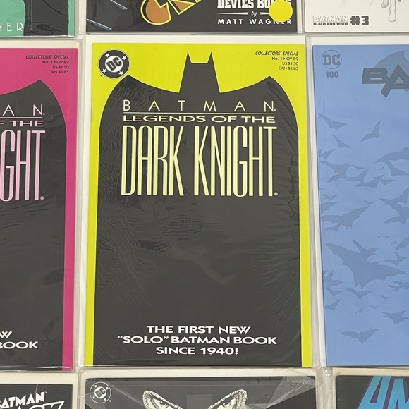 Batman Comic Lot 9 DC Legends Dark Knight Black & White Grendel - Picture 6 of 10